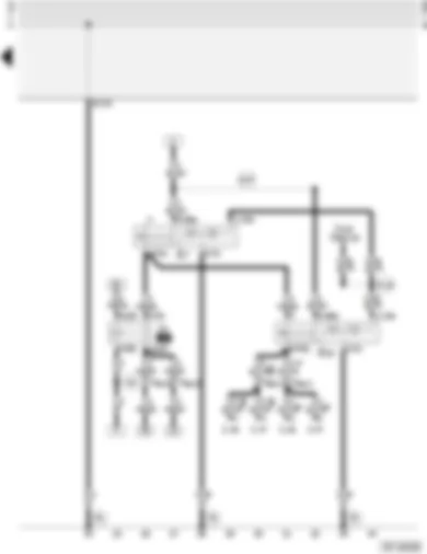Wiring Diagram  AUDI A4 1997 - Front and rear fog lights