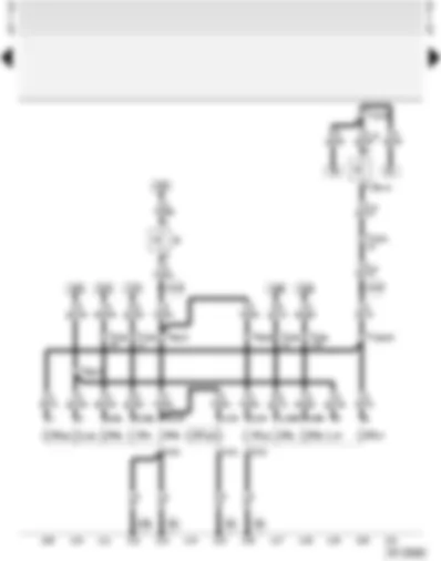 Wiring Diagram  AUDI A4 1998 - Tail light - brake light - reversing light