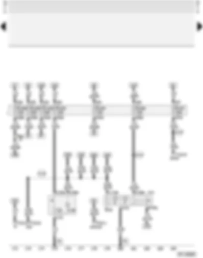 Wiring Diagram  AUDI A4 1998 - Fuse box - cigarette lighter - rear fog light switch