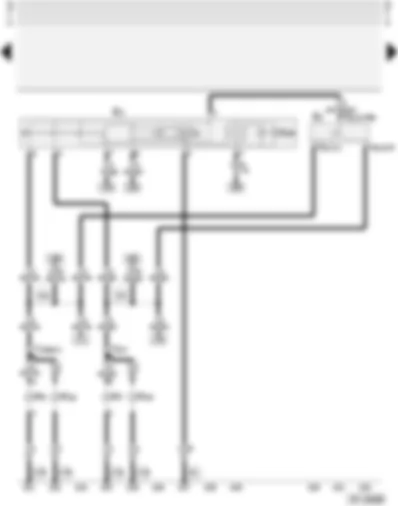 Wiring Diagram  AUDI A4 1998 - Turn signals and hazard warning lights