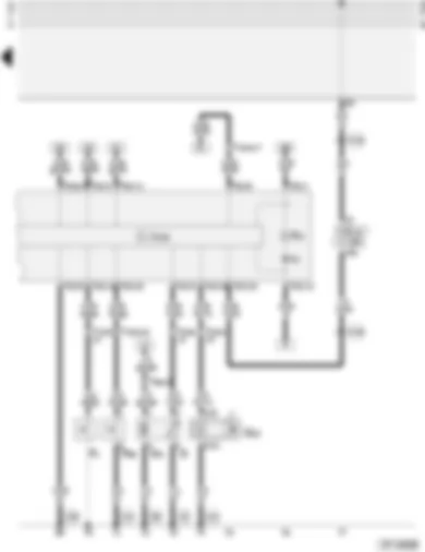 Wiring Diagram  AUDI A4 2002 - Dash panel insert - vehicle speed sender - fuel gauge sender - fuel pump - oil pressure switch - combi-processor in dash panel insert