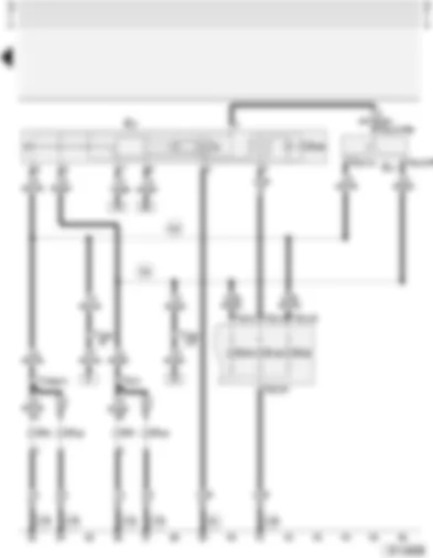 Wiring Diagram  AUDI A4 2002 - Trailer coupling - Audi Avant