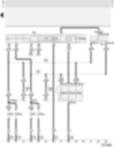 Wiring Diagram  AUDI A4 1998 - Trailer coupling with auto-check system - Audi Avant
