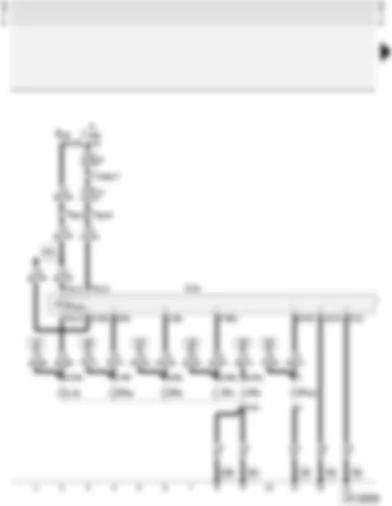 Wiring Diagram  AUDI A4 2000 - Trailer coupling with auto-check system