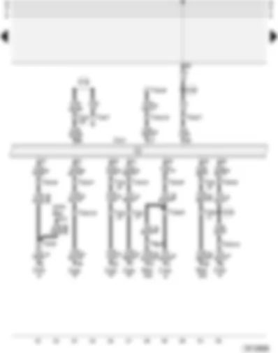 Wiring Diagram  AUDI A4 1998 - Five-speed automatic gearbox with Tiptronic (01V)
