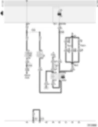 Wiring Diagram  AUDI A4 1998 - Five-speed automatic gearbox with Tiptronic (01V)