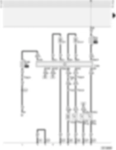 Wiring Diagram  AUDI A4 2000 - Air conditioner with automatic control (only applies to 2.7 l bi-turbo engine - 195 kW - 6-cylinder)