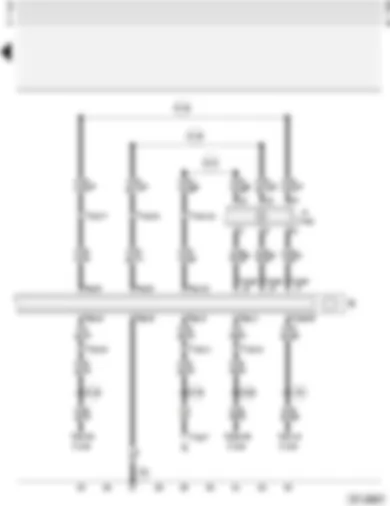 Wiring Diagram  AUDI A4 1998 - Radio Chorus - radio Concert with CD changer