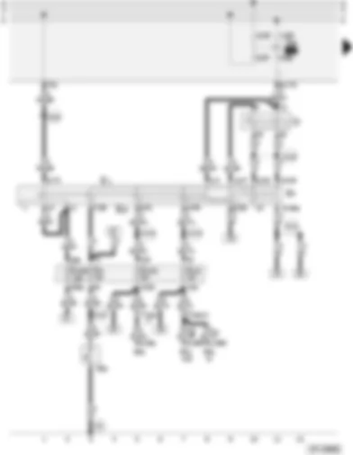 Wiring Diagram  AUDI A4 2000 - Front and rear fog lights