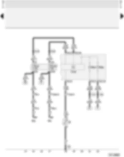 Wiring Diagram  AUDI A4 1998 - Audi Avant - rear