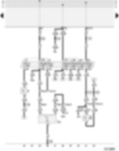 Wiring Diagram  AUDI A4 1998 - Audi Avant - rear