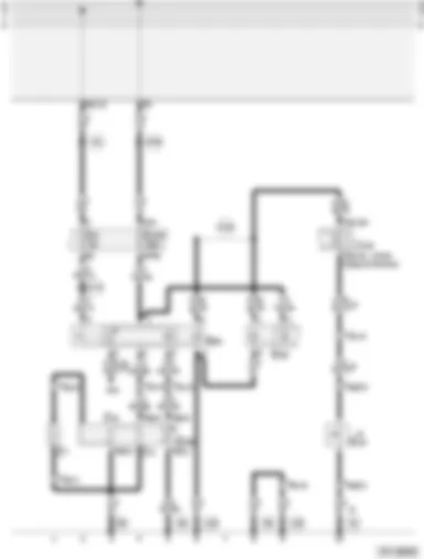 Wiring Diagram  AUDI A4 2002 - Heated seats (with heated steering wheel) - belt warning
