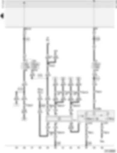 Wiring Diagram  AUDI A4 2001 - Automatic anti-dazzle interior and exterior mirrors