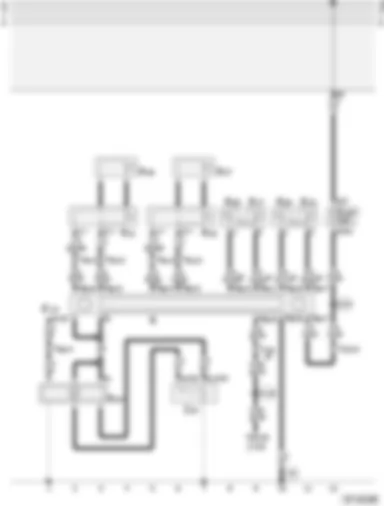 Wiring Diagram  AUDI A4 1998 - Provision for radio