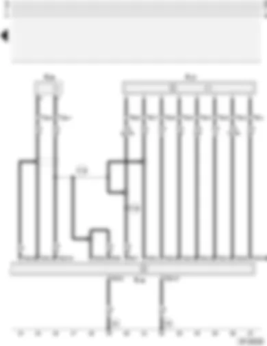 Wiring Diagram  AUDI A4 1998 - Telephone AEG (D-network) - with multi-function steering wheel