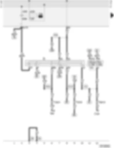 Wiring Diagram  AUDI A4 2000 - Ignition/starter switch