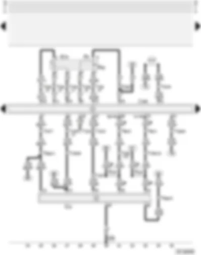 Wiring Diagram  AUDI A4 1998 - Diesel direct injection system control unit - accelerator pedal position sender