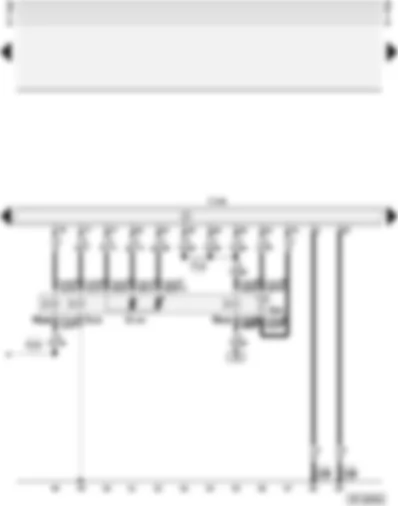 Wiring Diagram  AUDI A4 1998 - Diesel direct injection system control unit