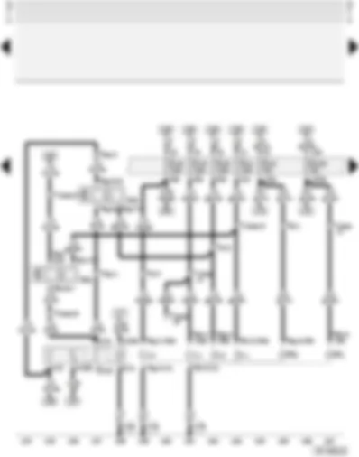 Wiring Diagram  AUDI A4 2002 - Fuse box - headlights - headlight range control