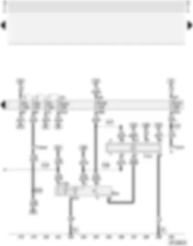 Wiring Diagram  AUDI A4 2002 - Fuse box - rear fog light switch