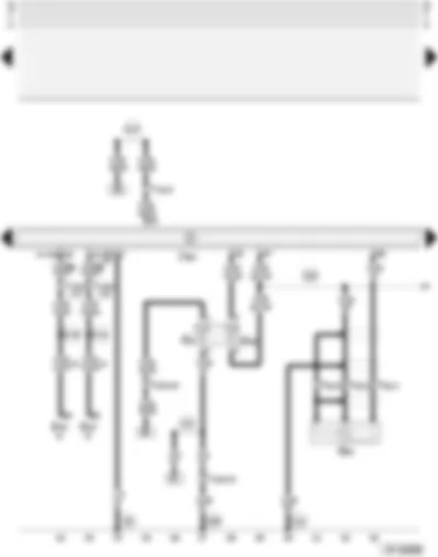 Wiring Diagram  AUDI A4 2000 - Simos control unit - knock sensor - coolant temperature sender