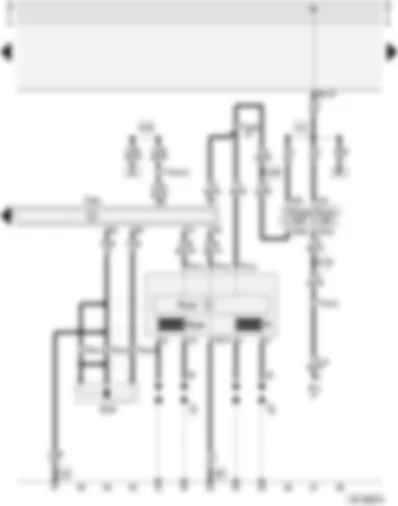 Wiring Diagram  AUDI A4 2000 - Simos control unit - ignition system - engine speed sender