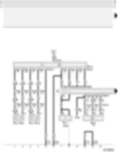 Wiring Diagram  AUDI A4 2000 - Radio Chorus - radio Concert - radio Symphony (double DIN size) with CD changer - Audi Avant