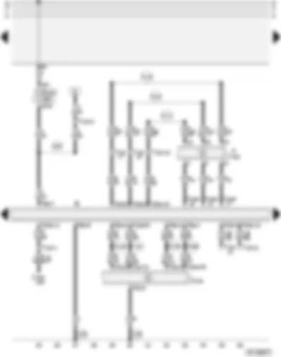 Wiring Diagram  AUDI A4 2002 - Radio Chorus - radio Concert - radio Symphony (double DIN size) with CD changer - Audi Avant