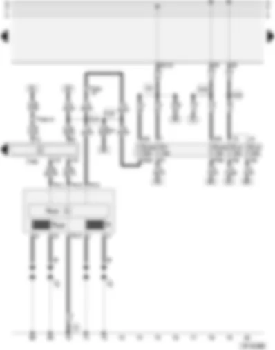 Wiring Diagram  AUDI A4 2001 - Simos control unit - ignition system - fuse box