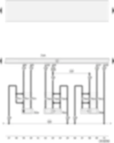 Wiring Diagram  AUDI A4 2001 - Engine speed sender - knock sensor - Motronic control unit