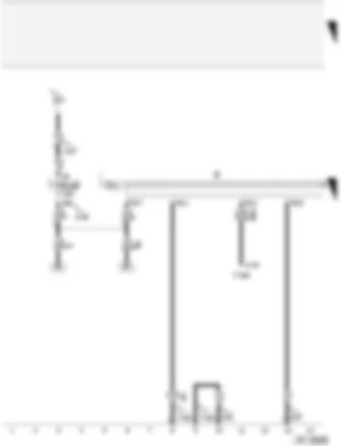 Wiring Diagram  AUDI A4 2001 - Voltage supply