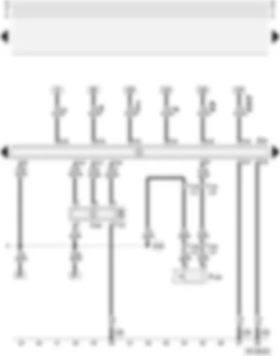 Wiring Diagram  AUDI A4 2002 - Voltage supply - fuses - air conditioner pressure switch - fresh air blower