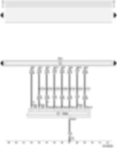 Wiring Diagram  AUDI A4 2002 - Combi-processor in dash panel insert