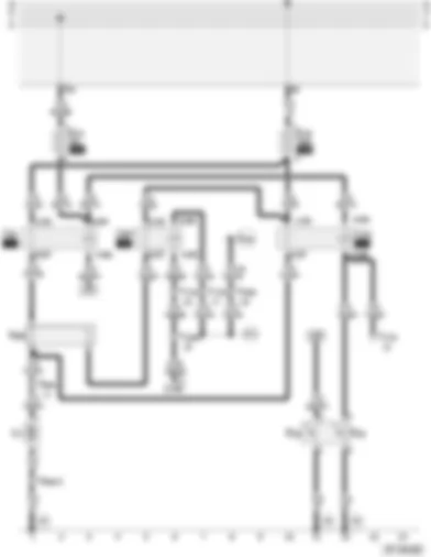 Wiring Diagram  AUDI A4 2002 - Radiator fan control - 300W