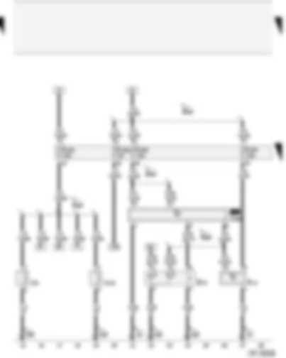 Wiring Diagram  AUDI A4 2002 - Connection for roof signal system