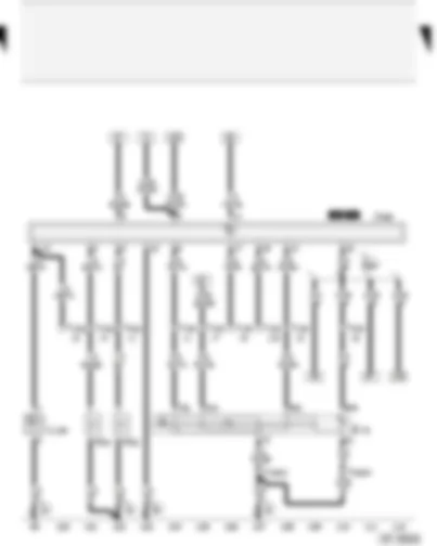 Wiring Diagram  AUDI A4 2001 - Siren system