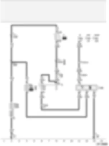 Wiring Diagram  AUDI A4 2001 - Radiator fan control
