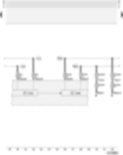 Wiring Diagram  AUDI A4 2002 - CAN bus wires