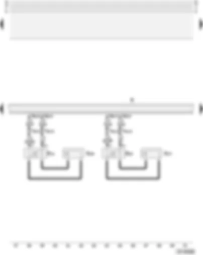 Wiring Diagram  AUDI A4 2002 - Radio - front loudspeakers