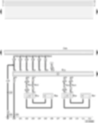 Wiring Diagram  AUDI A4 2002 - Navigation operating electronics control unit - Bose sound system (saloon models)