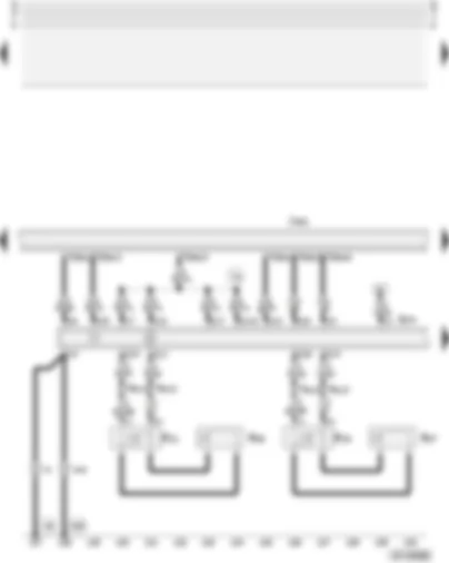 Wiring Diagram  AUDI A4 2002 - Navigation operating electronics control unit - Bose sound system (Avant models)