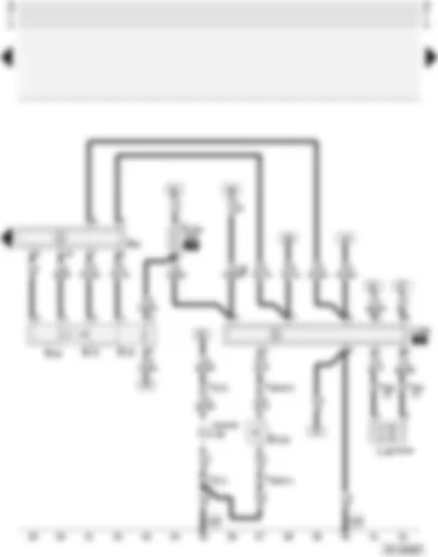 Wiring Diagram  AUDI A4 2002 - Taxi alarm system II control unit - two-way radio - two-way radio loudspeaker - taxi sign light bulb - alarm system switch