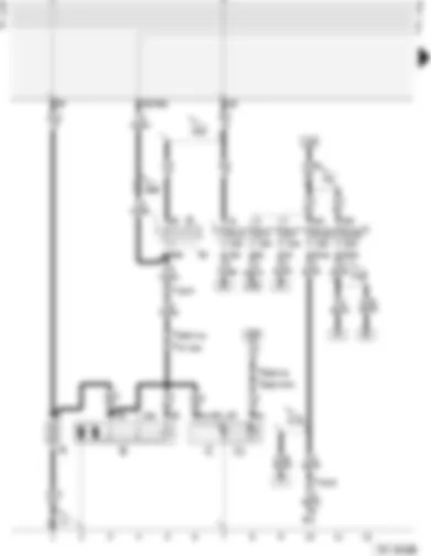 Wiring Diagram  AUDI A4 2000 - Battery - starter - alternator