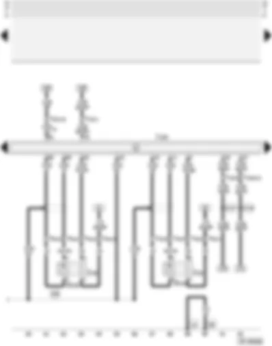 Wiring Diagram  AUDI A4 2002 - Motronic control unit - lambda probes