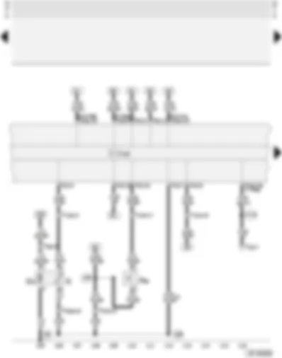 Wiring Diagram  AUDI A4 2002 - Dash panel insert - coolant shortage indicator switch - fuel gauge sender - fuel pump - diagnostic connector