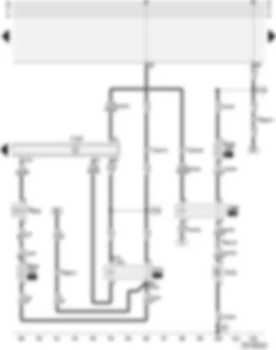 Wiring Diagram  AUDI A4 2002 - Motronic control unit - Motronic current supply relay - vacuum pump for brakes