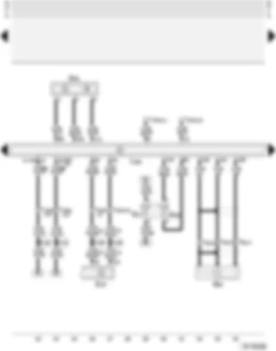 Wiring Diagram  AUDI A4 2002 - Simos control unit - coolant temperature senders - Hall sender - knock sensor I