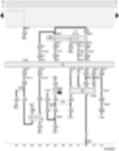 Wiring Diagram  AUDI A4 1998 - Diesel direct injection system control unit - brake light switch - cruise control system - injection pump control unit