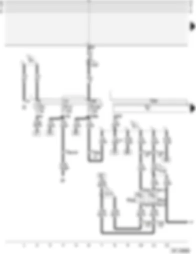 Wiring Diagram  AUDI A4 2000 - Central locking and anti-theft alarm system with interior monitoring