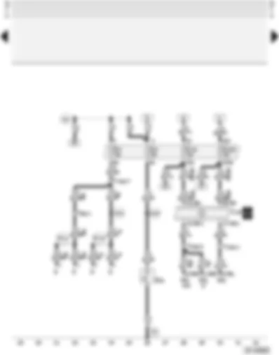 Wiring Diagram  AUDI A4 2002 - Daytime driving lights with fog lights and rear fog light